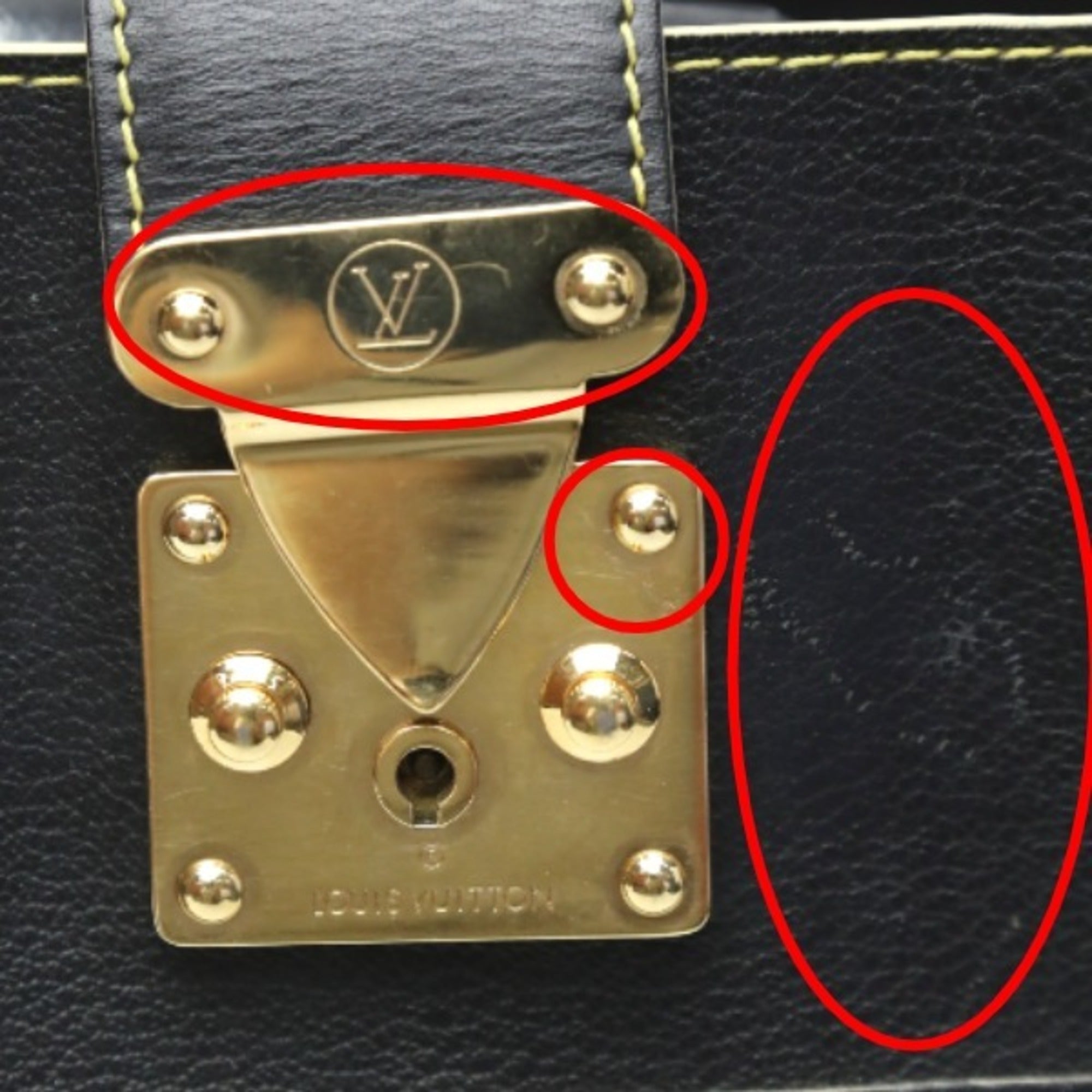 Louis Vuitton Noir Tote Bag