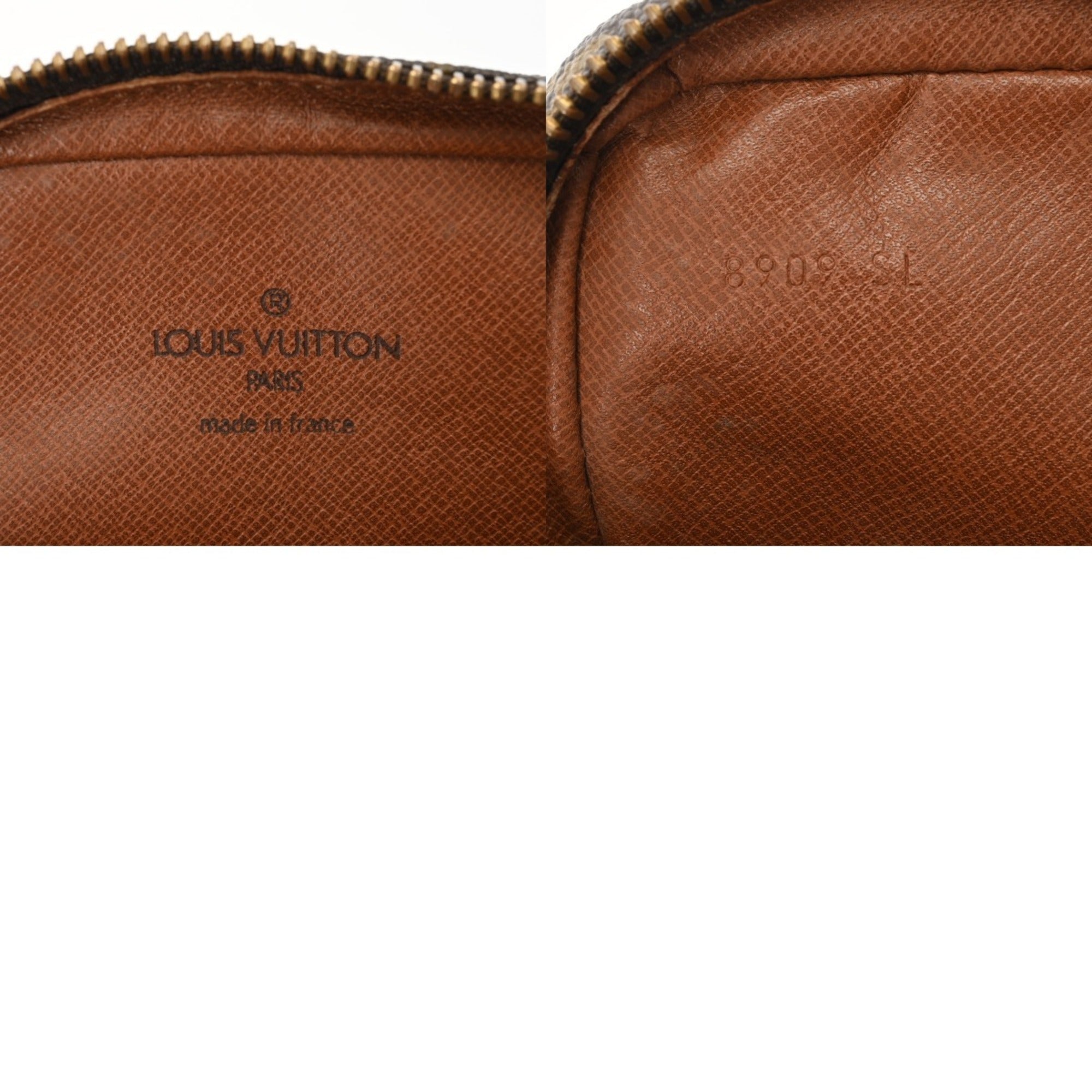 Louis Vuitton Brown Canvas Monogram Shoulder Bag