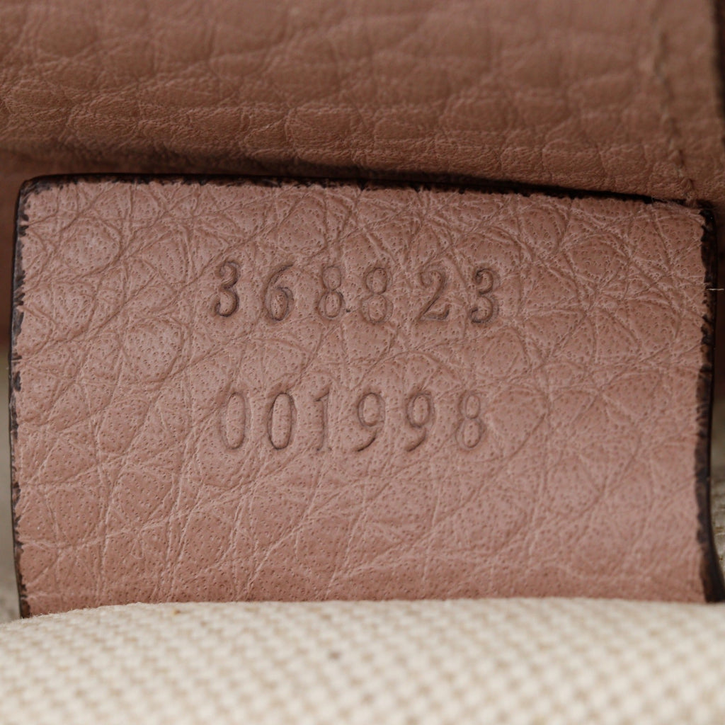 Gucci Pink Bamboo Leather Handbag (Pre-Owned)