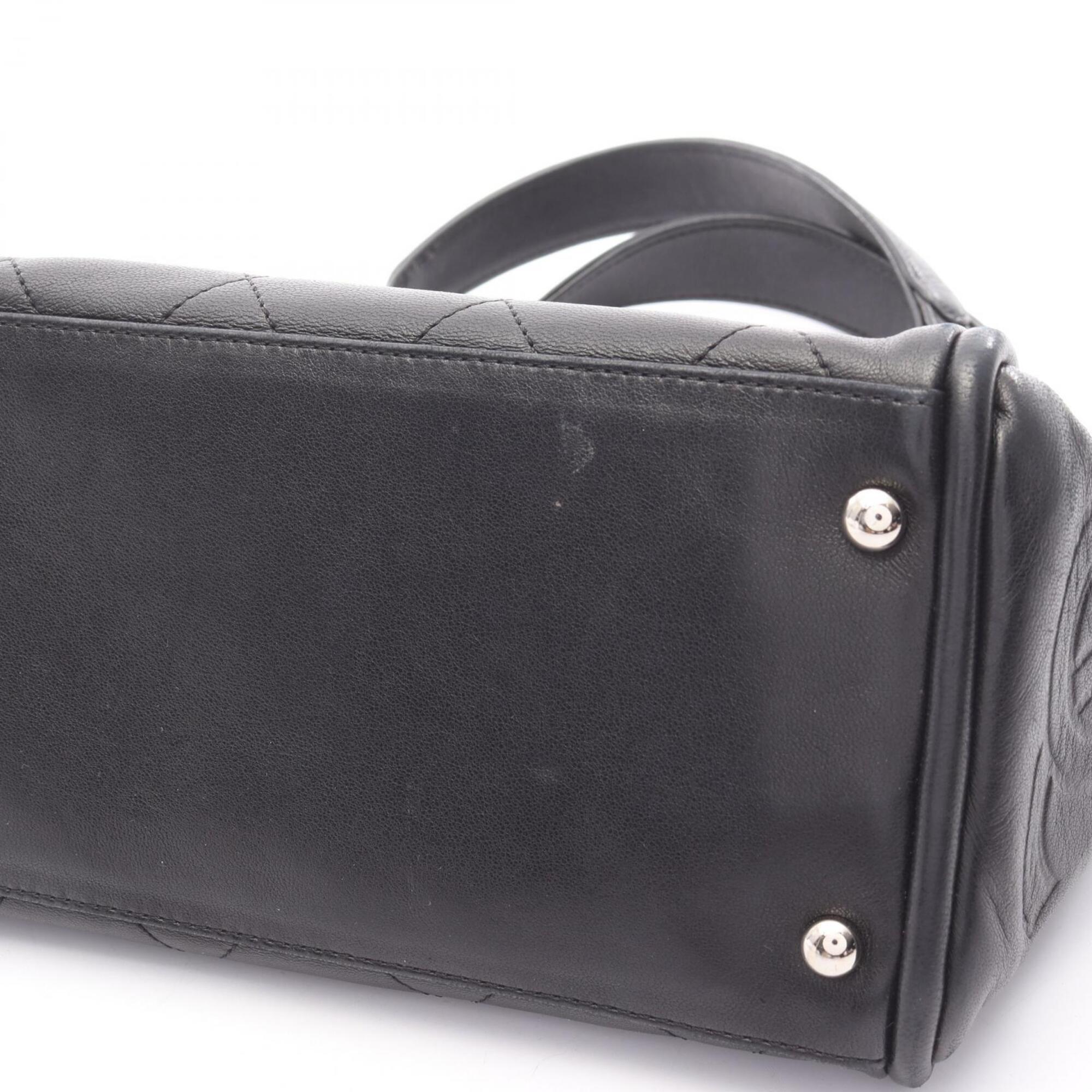 Chanel Black Leather Handbag