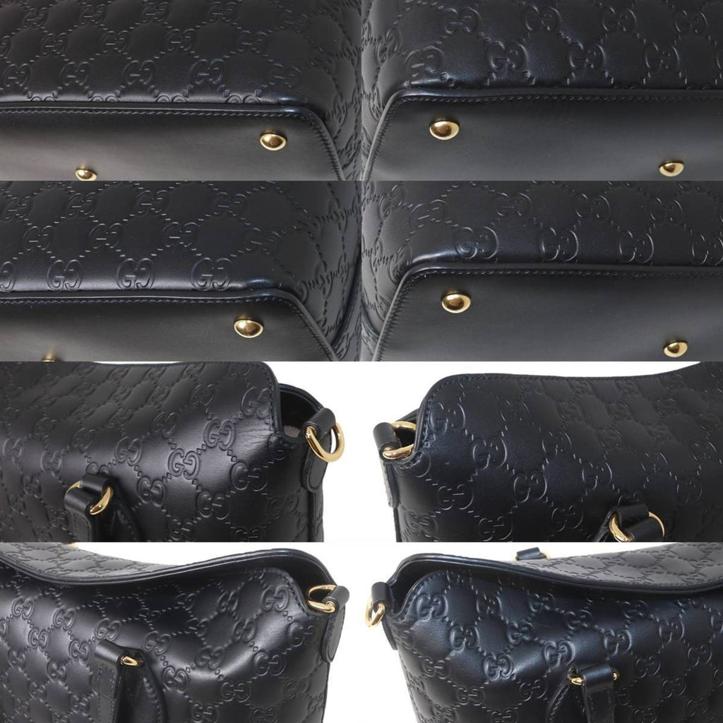 Gucci Black Handbag Shoulder Bag (Pre-Owned)