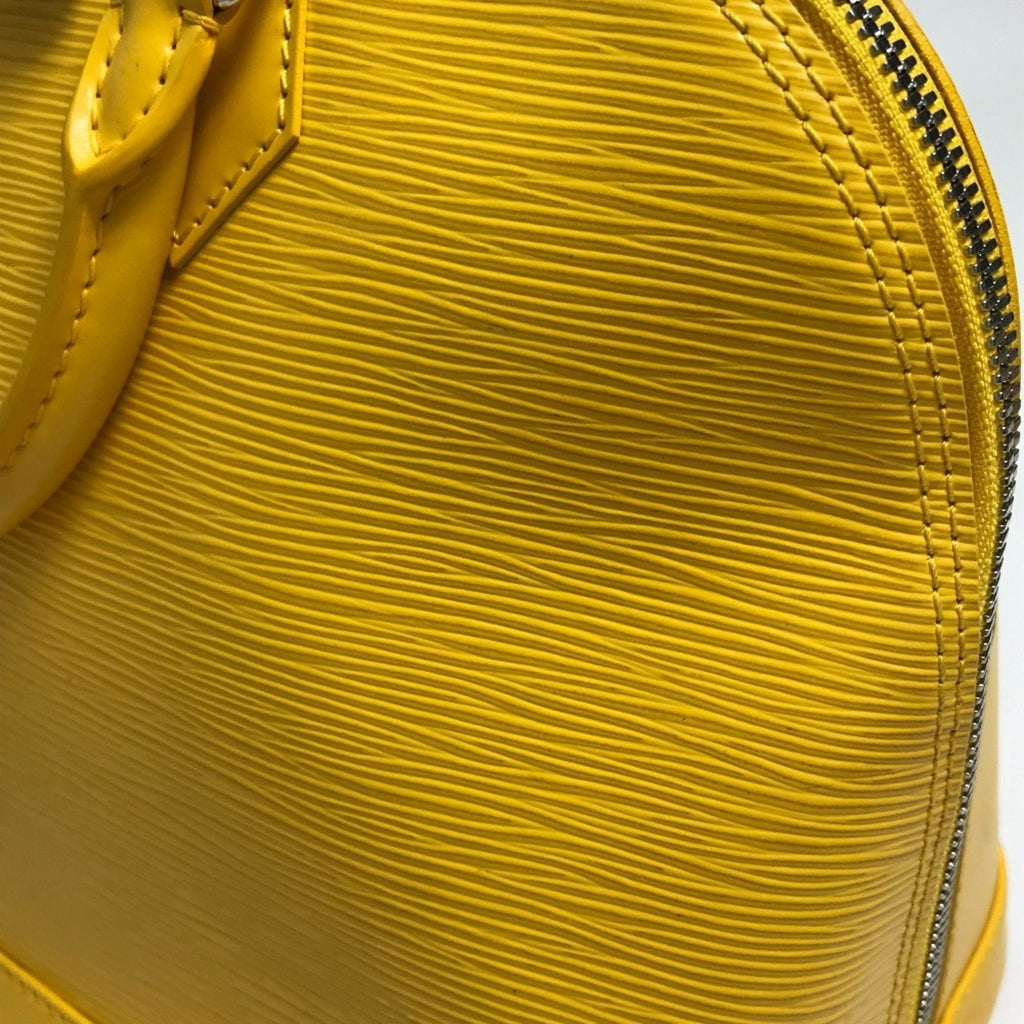 Louis Vuitton Mimosa Yellow Epi Leather Handbag Tote Bag