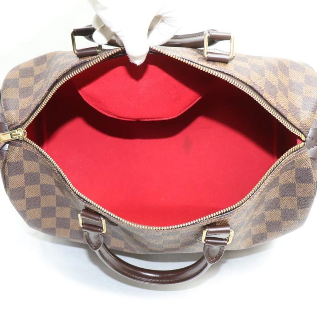 Louis Vuitton Brown Damier Canvas Damier Canvas Boston Bag