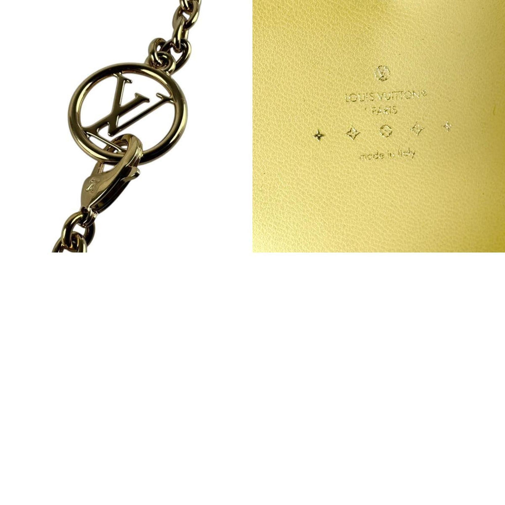 Louis Vuitton Monogram Vernis Yellow Monogram Vernis Shoulder Bag