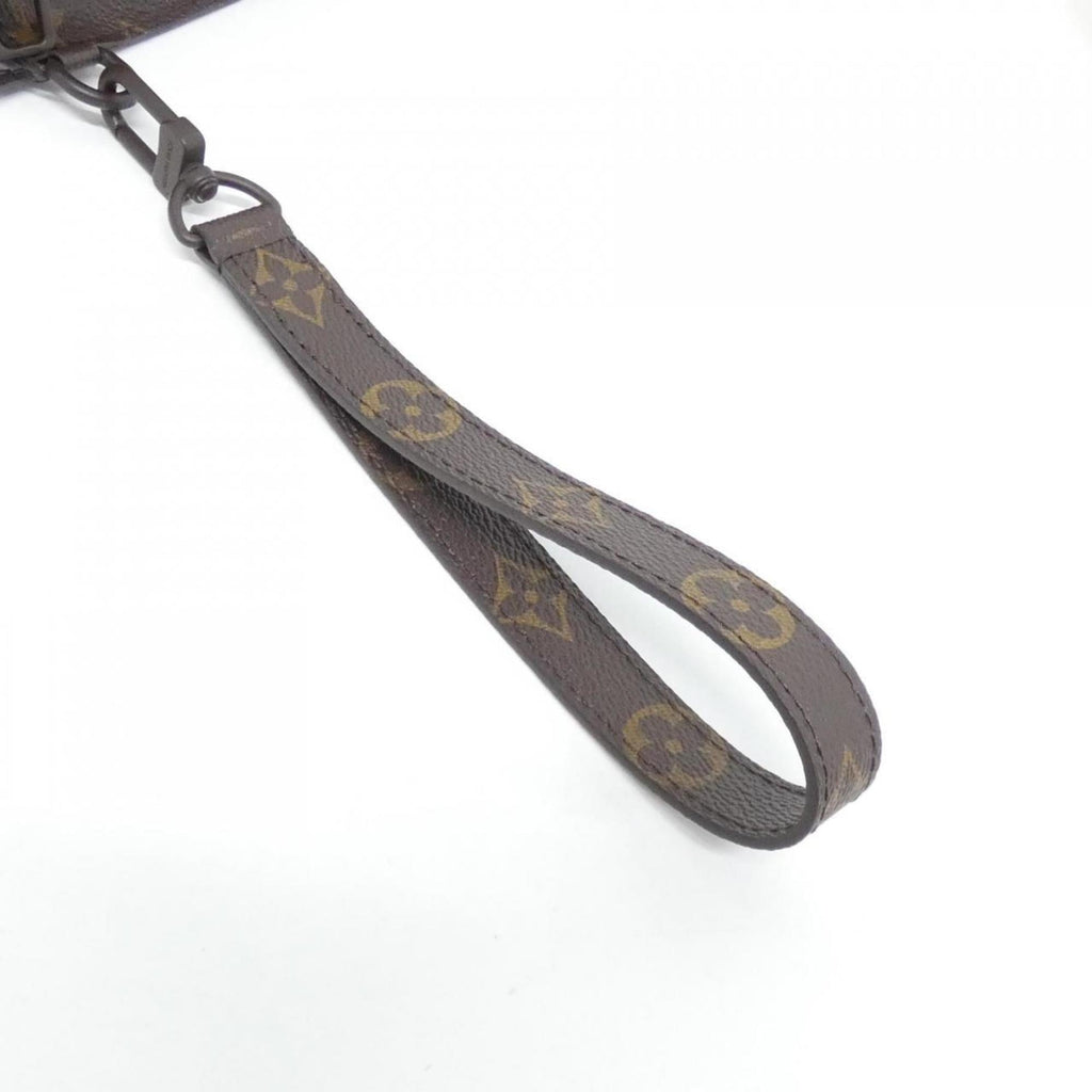 Louis Vuitton Marron Coated Canvas Pvc Pouch