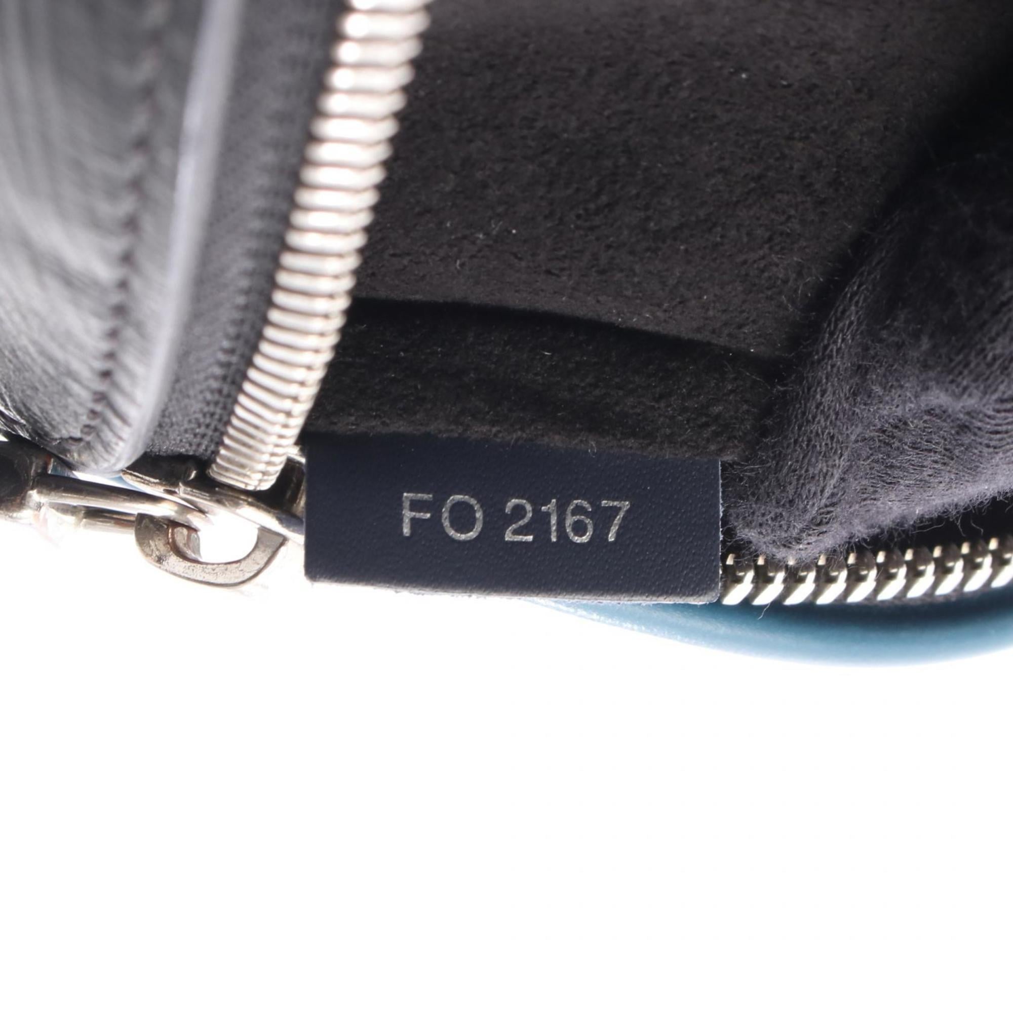Louis Vuitton Black Blue Navy Epi Leather Pvc Coated Canvas Monogram Eclipse Fanny Pack