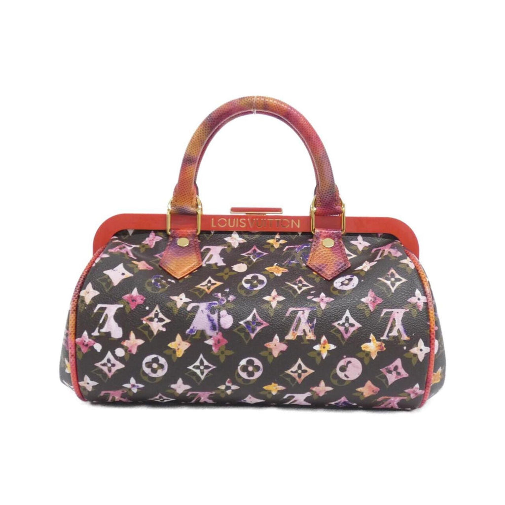 Louis Vuitton Brown Coated Canvas Handbag