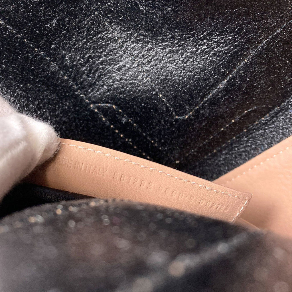 Balenciaga Brown Leather Handbag Pouch