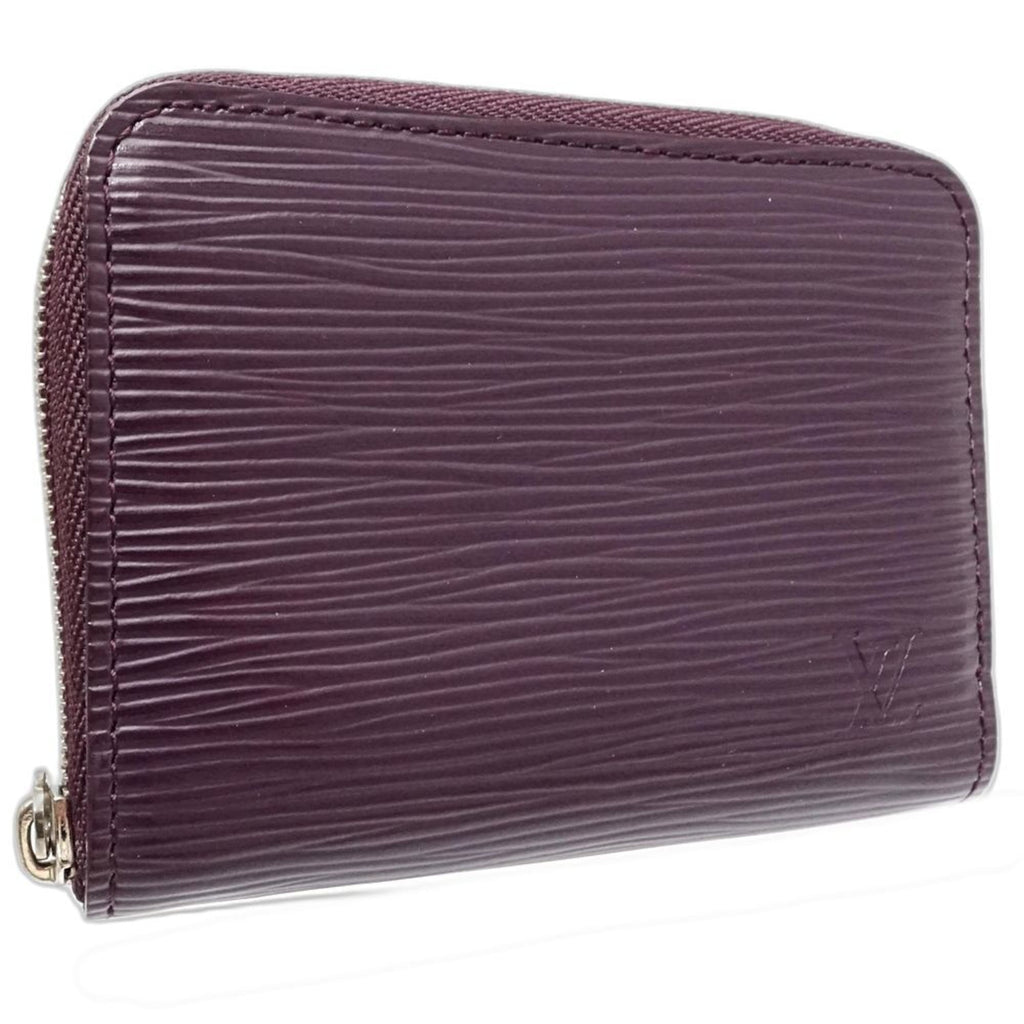 Louis Vuitton Cassis Leather Coin Purse/Coin Case