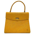 Louis Vuitton Epi Yellow Epi Leather Handbag