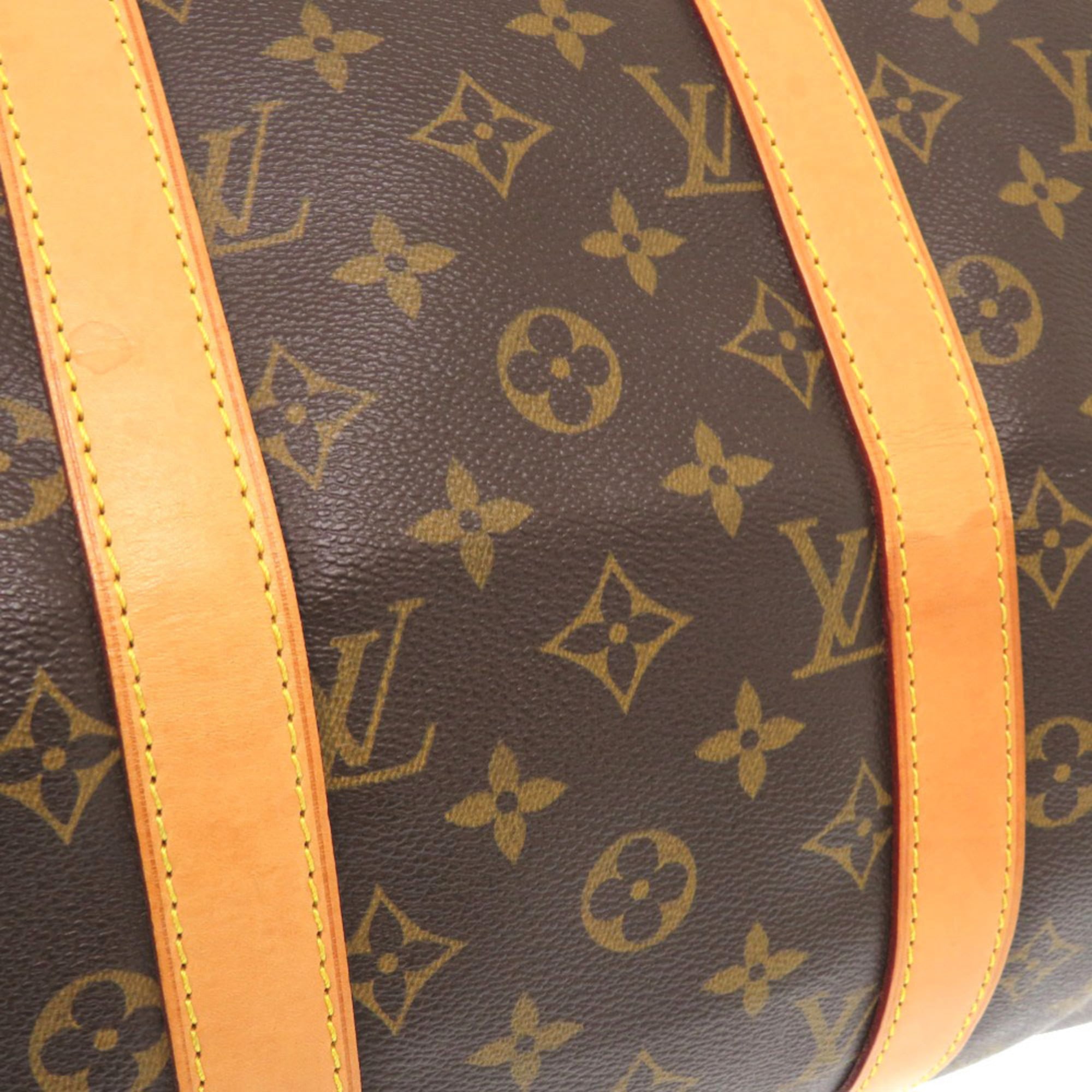 Louis Vuitton Brown Monogram Monogram Boston Bag