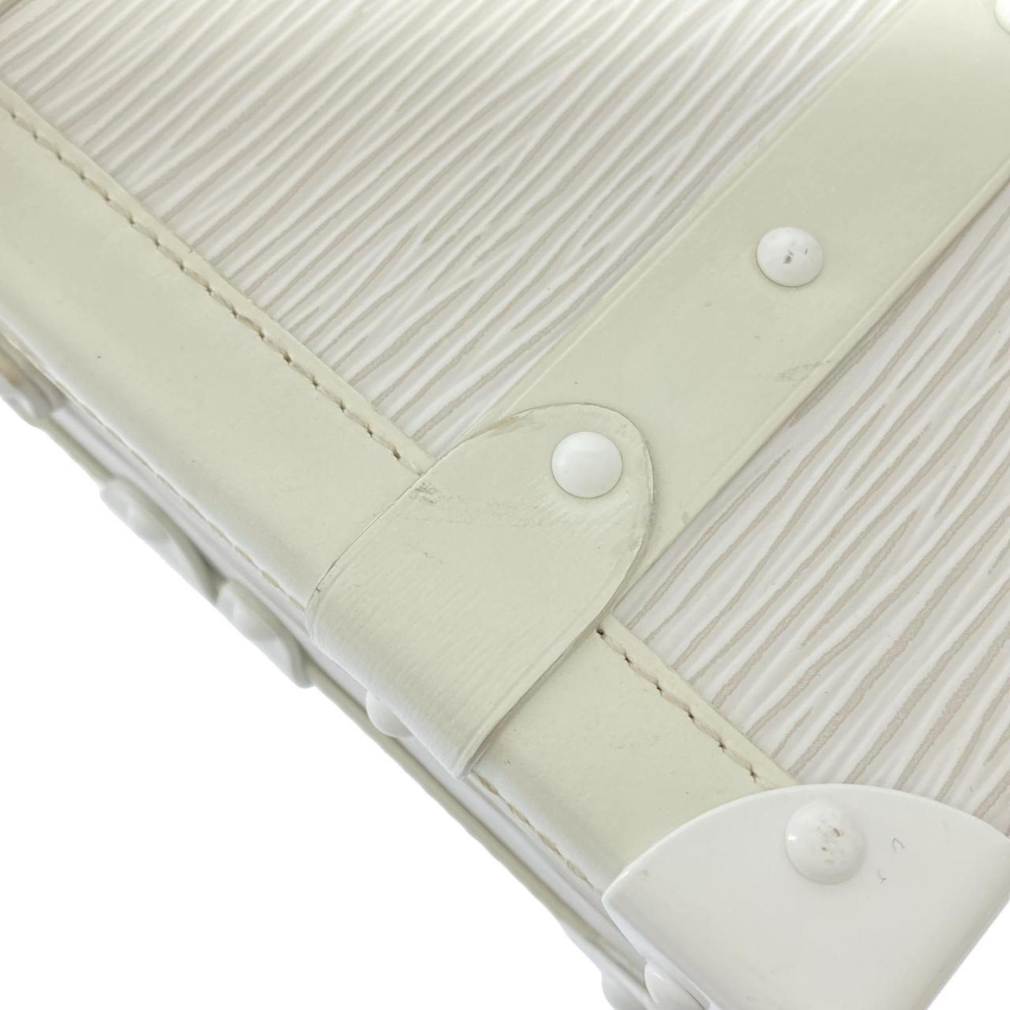Louis Vuitton White Leather Shoulder Bag