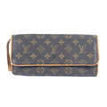 Louis Vuitton Brown Monogram Monogram Clutch Bag Pochette Shoulder Bag