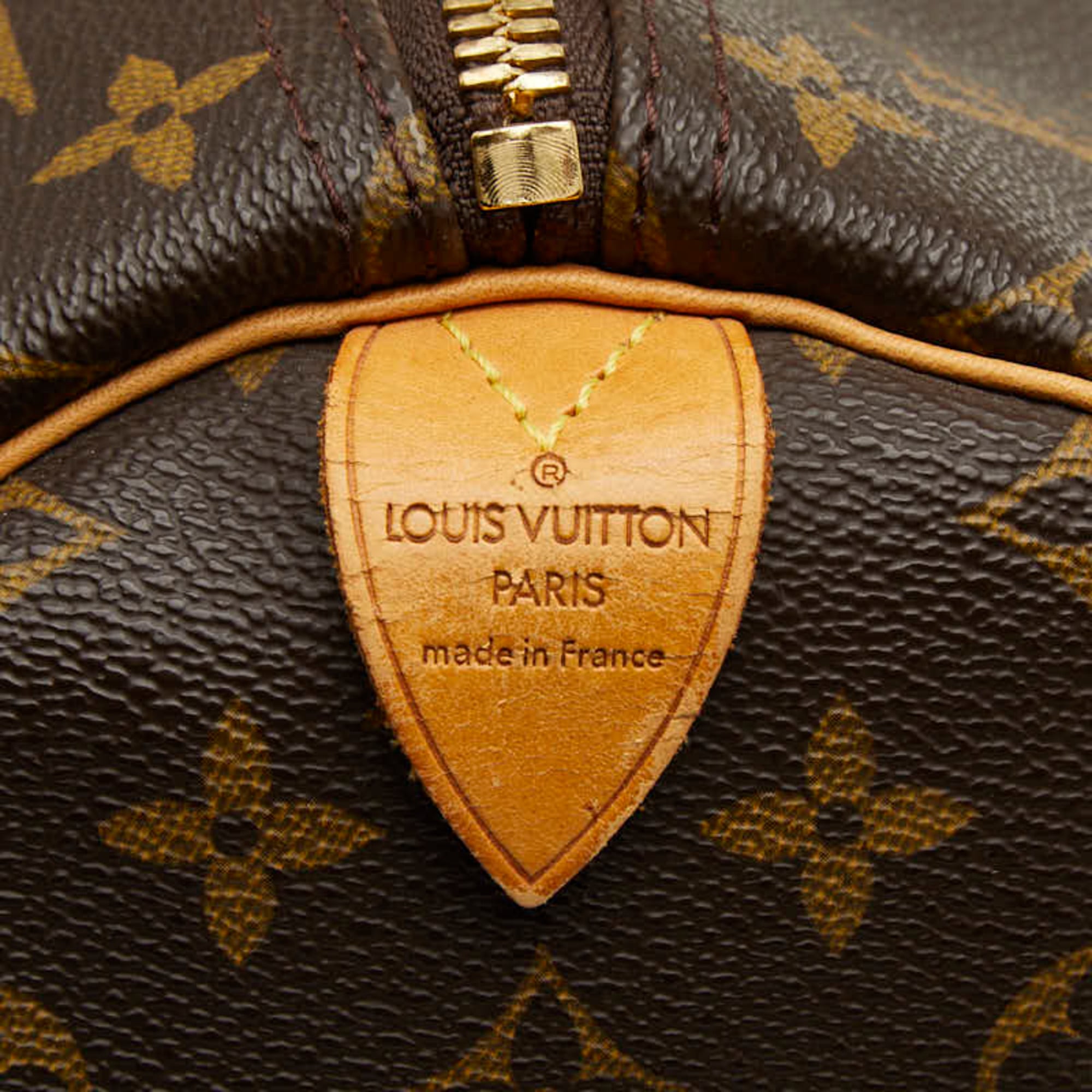 Louis Vuitton Brown Pvc Leather Boston Bag
