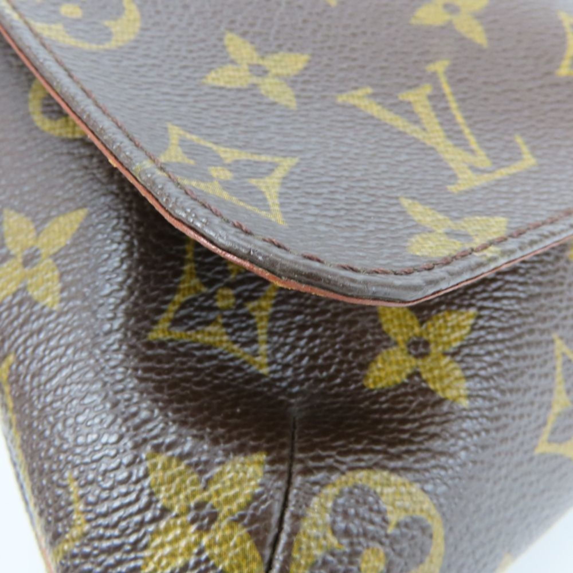 Louis Vuitton Brown Monogram Monogram Leather Shoulder Bag