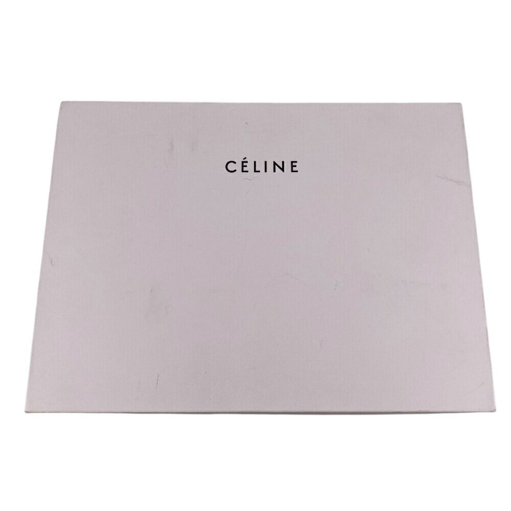 Celine Bordeaux Leather Long Wallet (Bi-Fold)