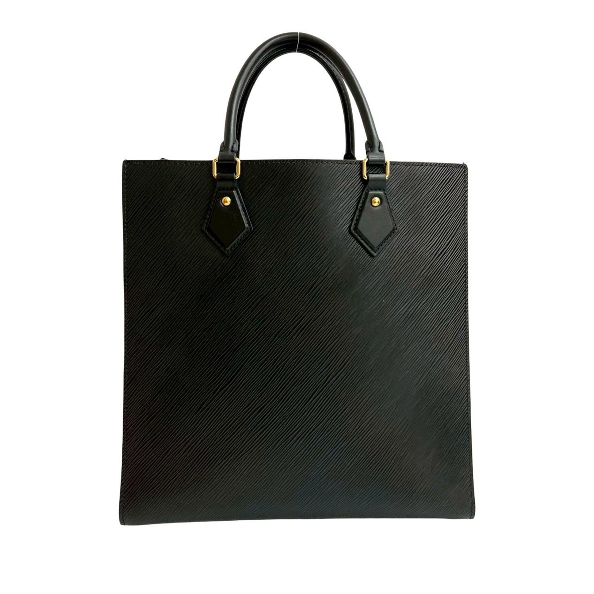 Louis Vuitton Black Epi Leather Handbag Shoulder Bag Tote Bag