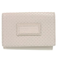Bottega Veneta Ivory Leather Wallet (Tri-Fold)