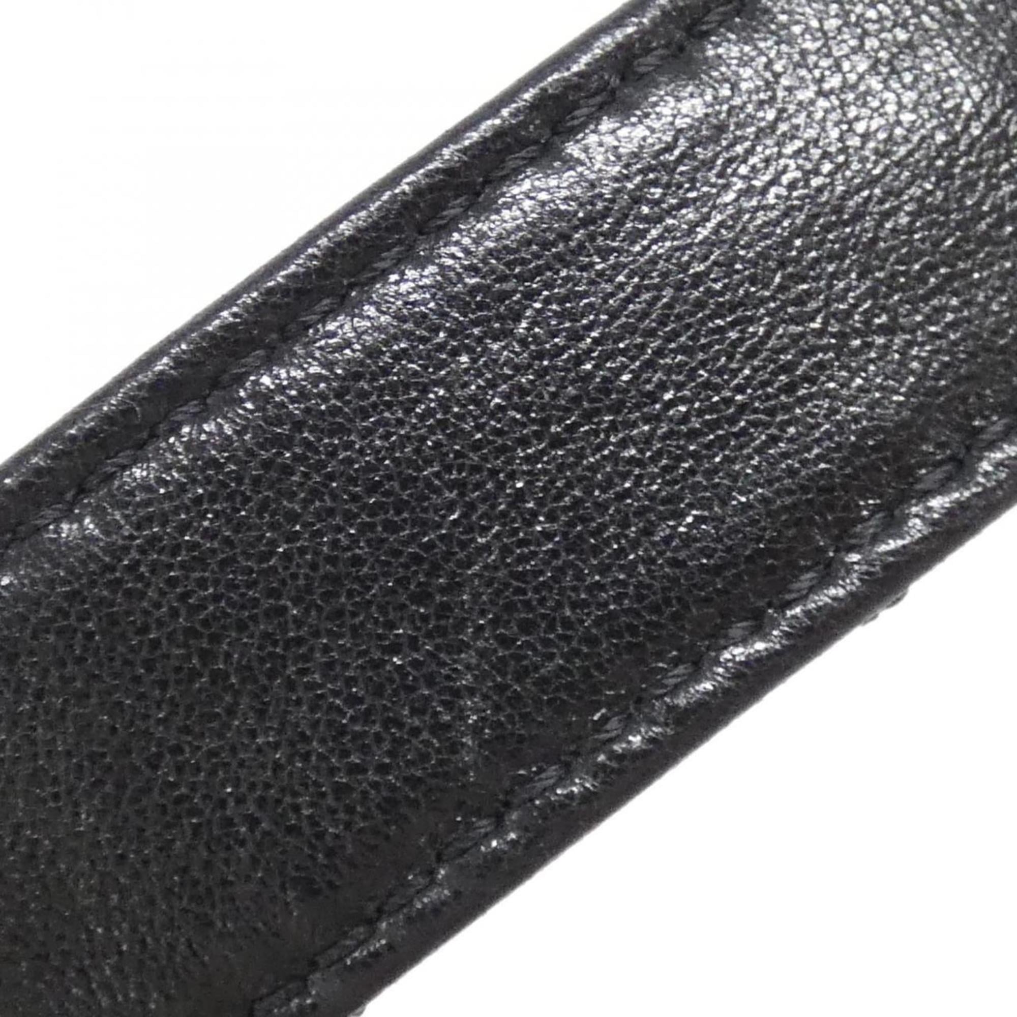 Chanel Black Leather Handbag