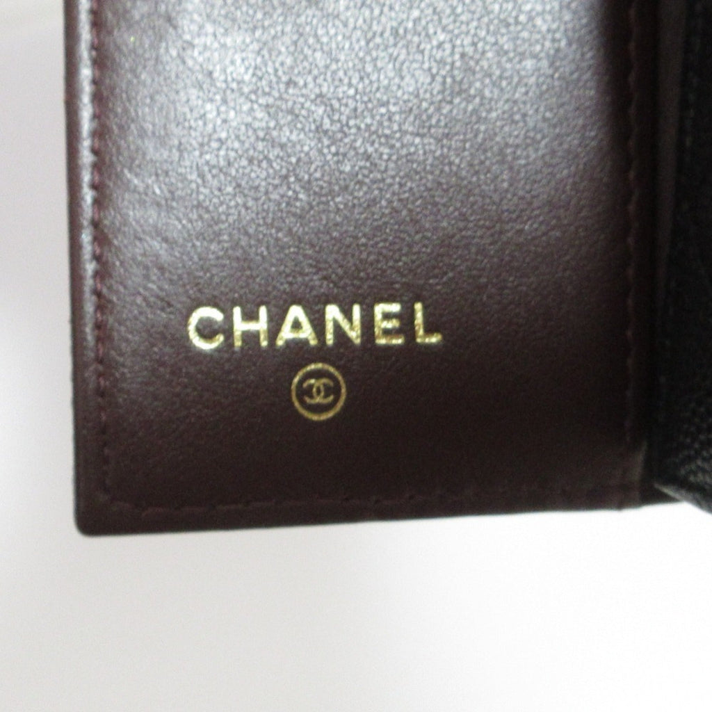 Chanel Black Card Wallet