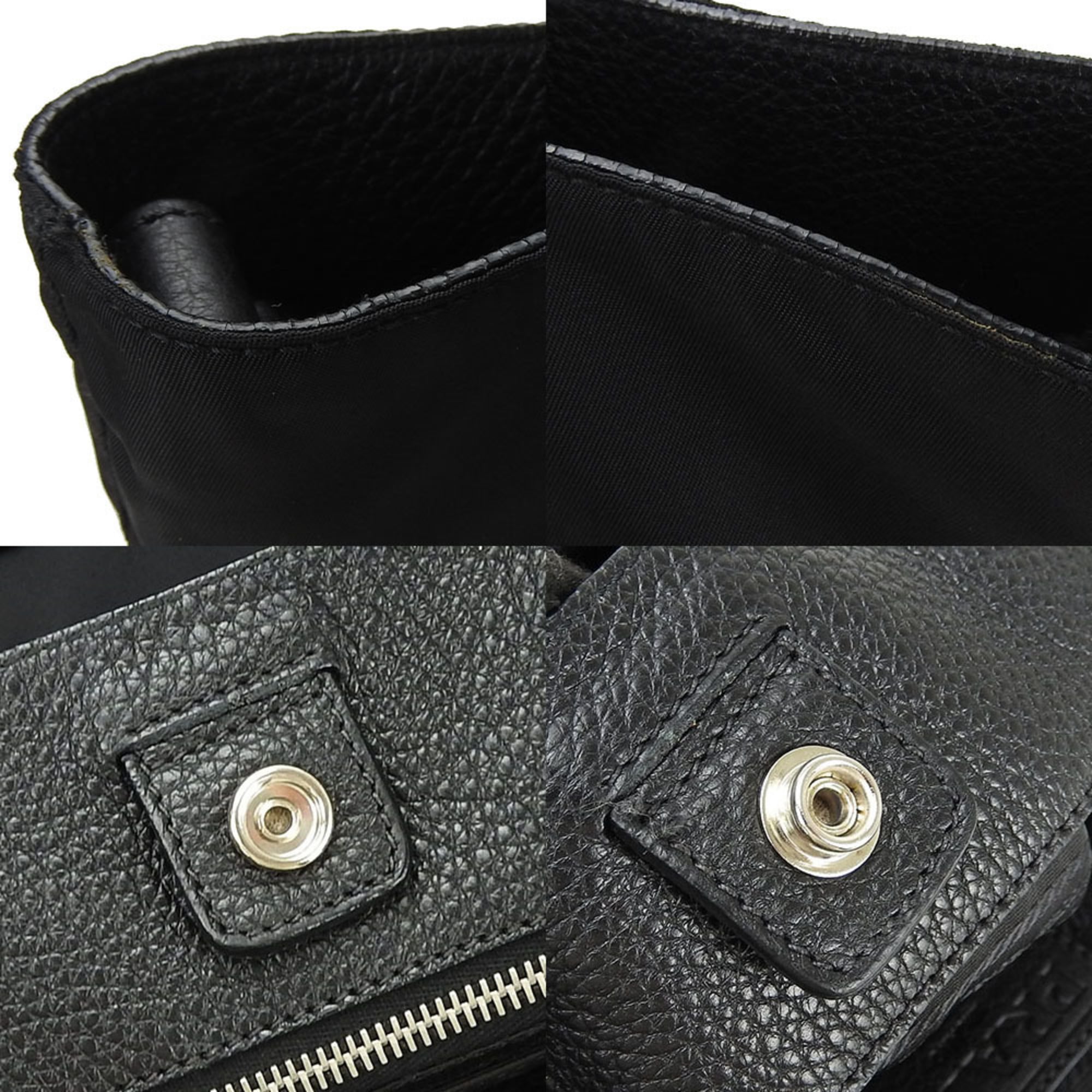 Prada Black Nero Tessuto Shoulder Bag Tote Bag