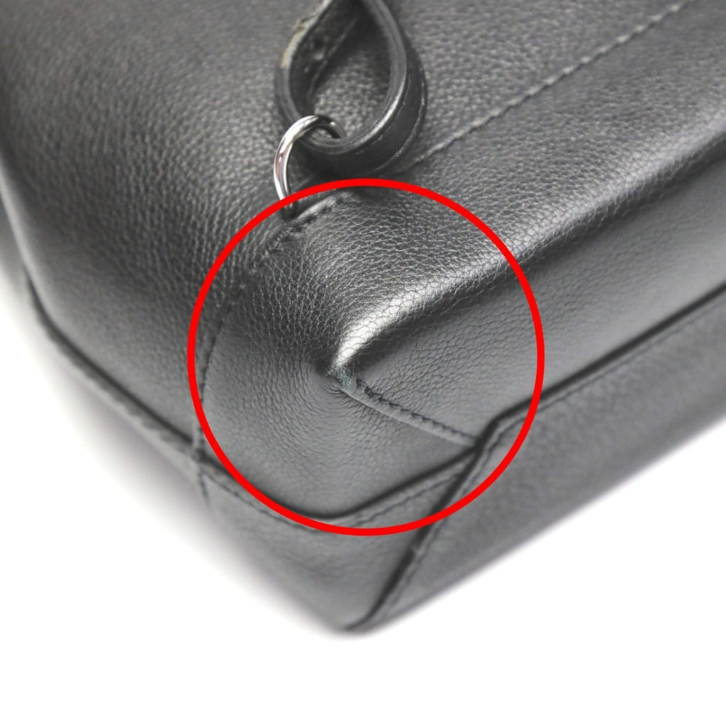 Louis Vuitton Black Noir Leather Backpack