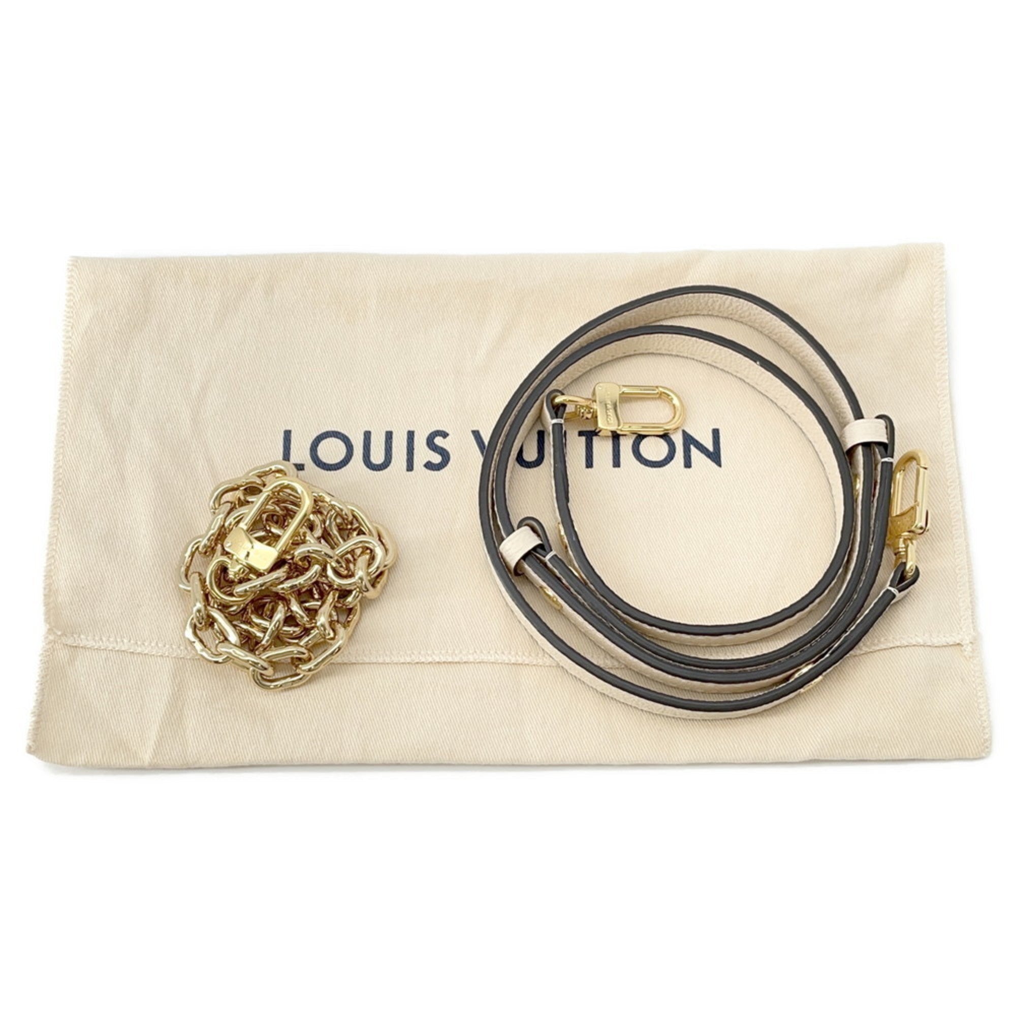 Louis Vuitton Monogram Empreinte Gold Monogram Empreinte Handbag Pochette Shoulder Bag