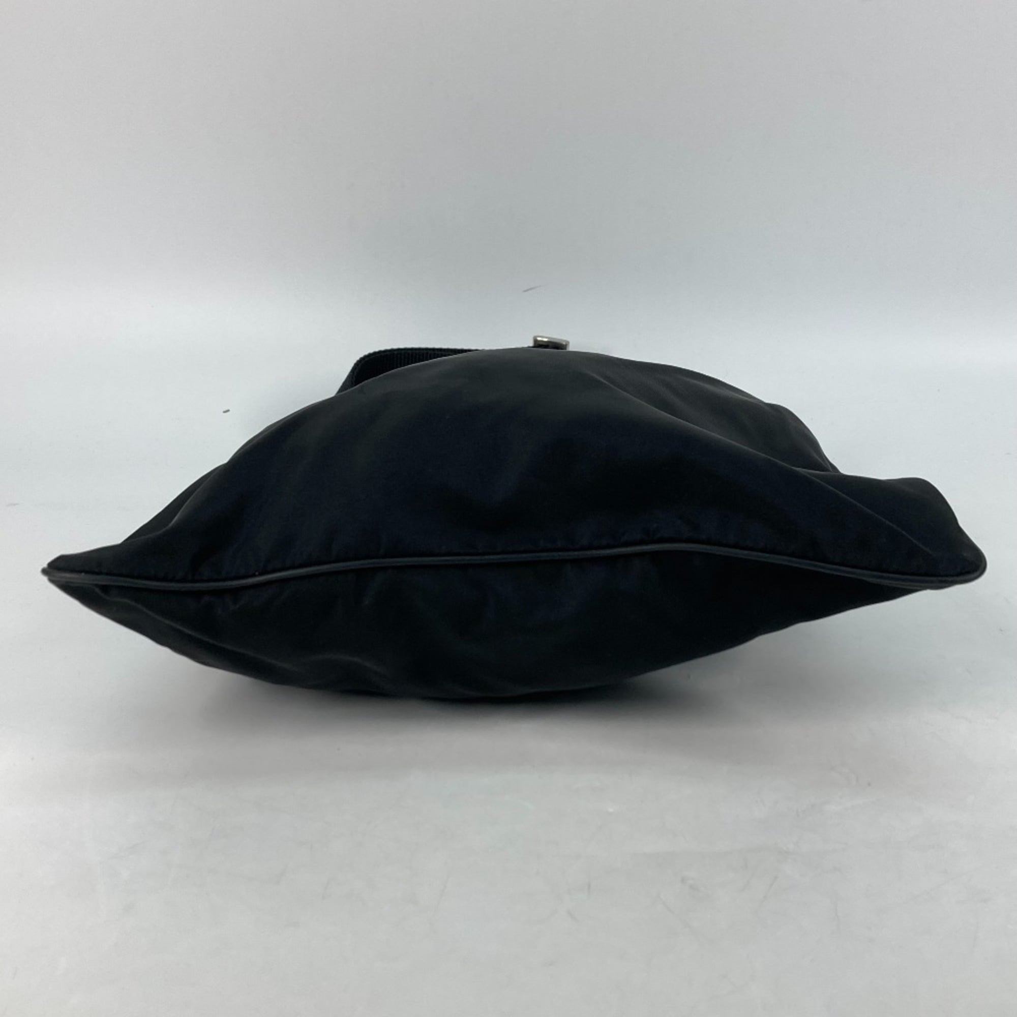 Prada Black Nylon Pochette Shoulder Bag
