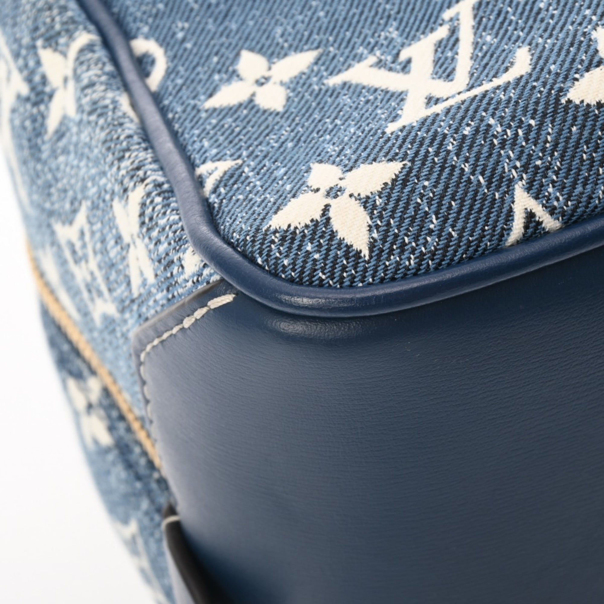 Louis Vuitton Blue Monogram Jacquard Denim Handbag
