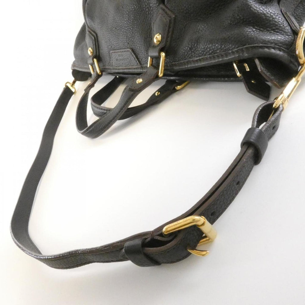 Louis Vuitton Mahina Black Leather Handbag
