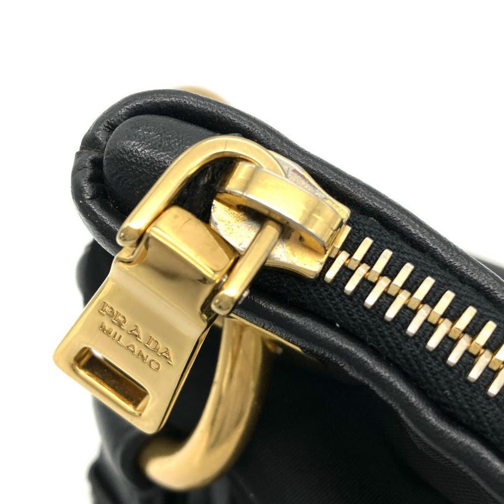 Prada Black Nylon Shoulder Bag