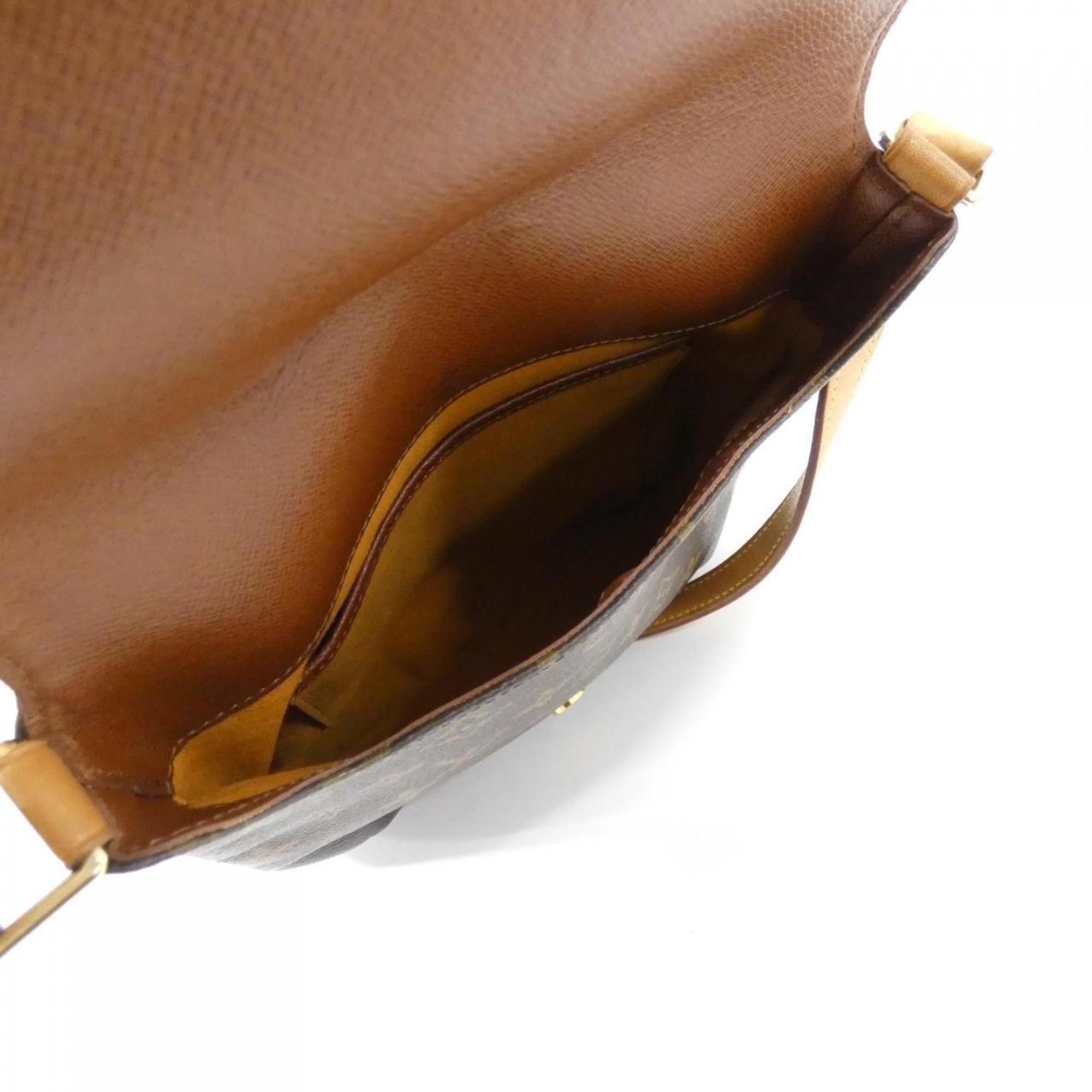 Louis Vuitton Marron Coated Canvas Shoulder Bag