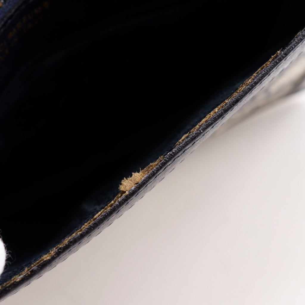 Gucci Navy Gg Supreme Pouch (Pre-Owned)