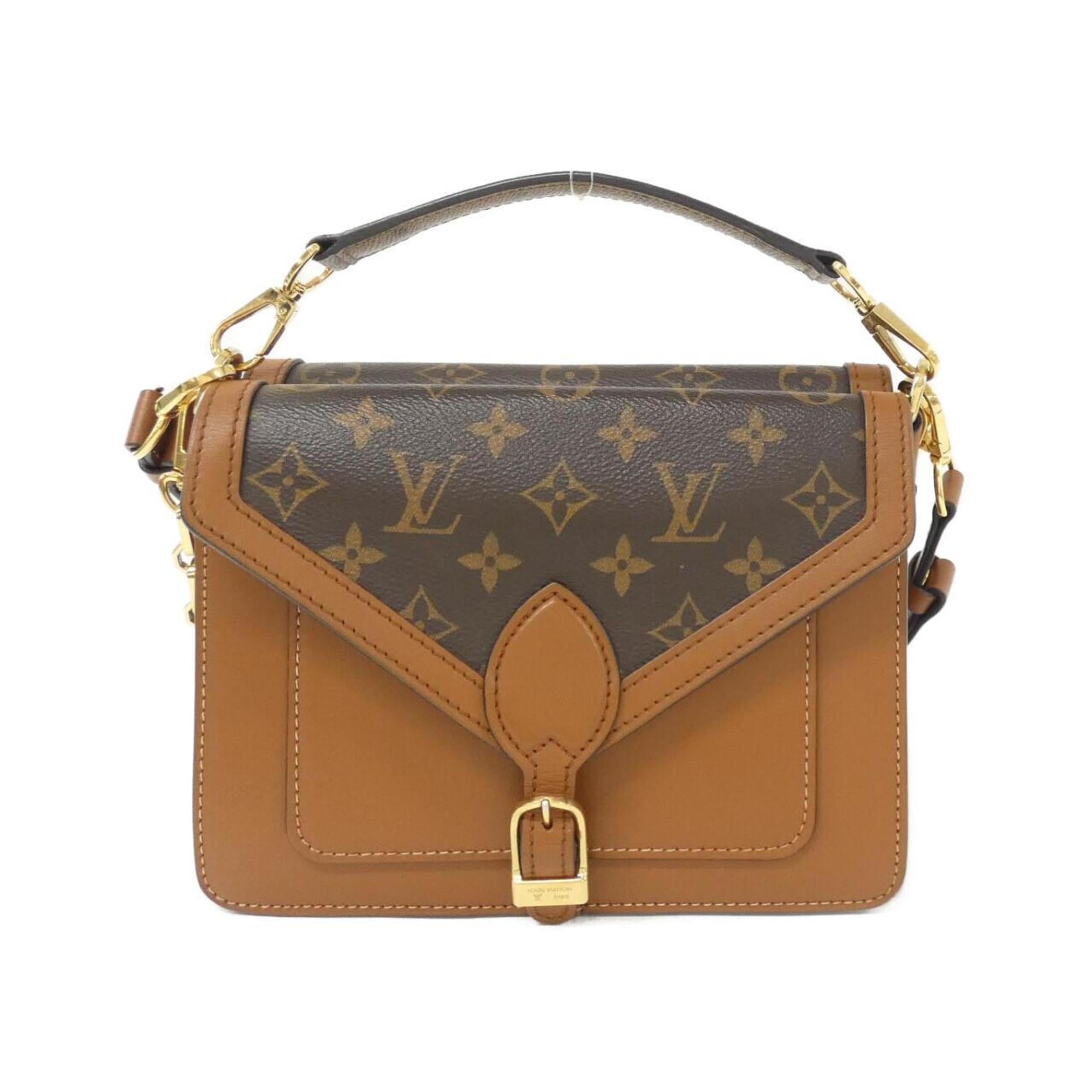 Louis Vuitton Marron Monogram Coated Canvas Shoulder Bag
