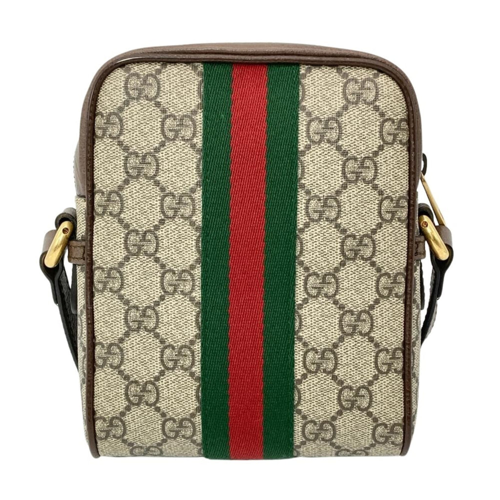 Gucci Ophidia Beige Gg Supreme Messenger Bag Shoulder Bag (Pre-Owned)
