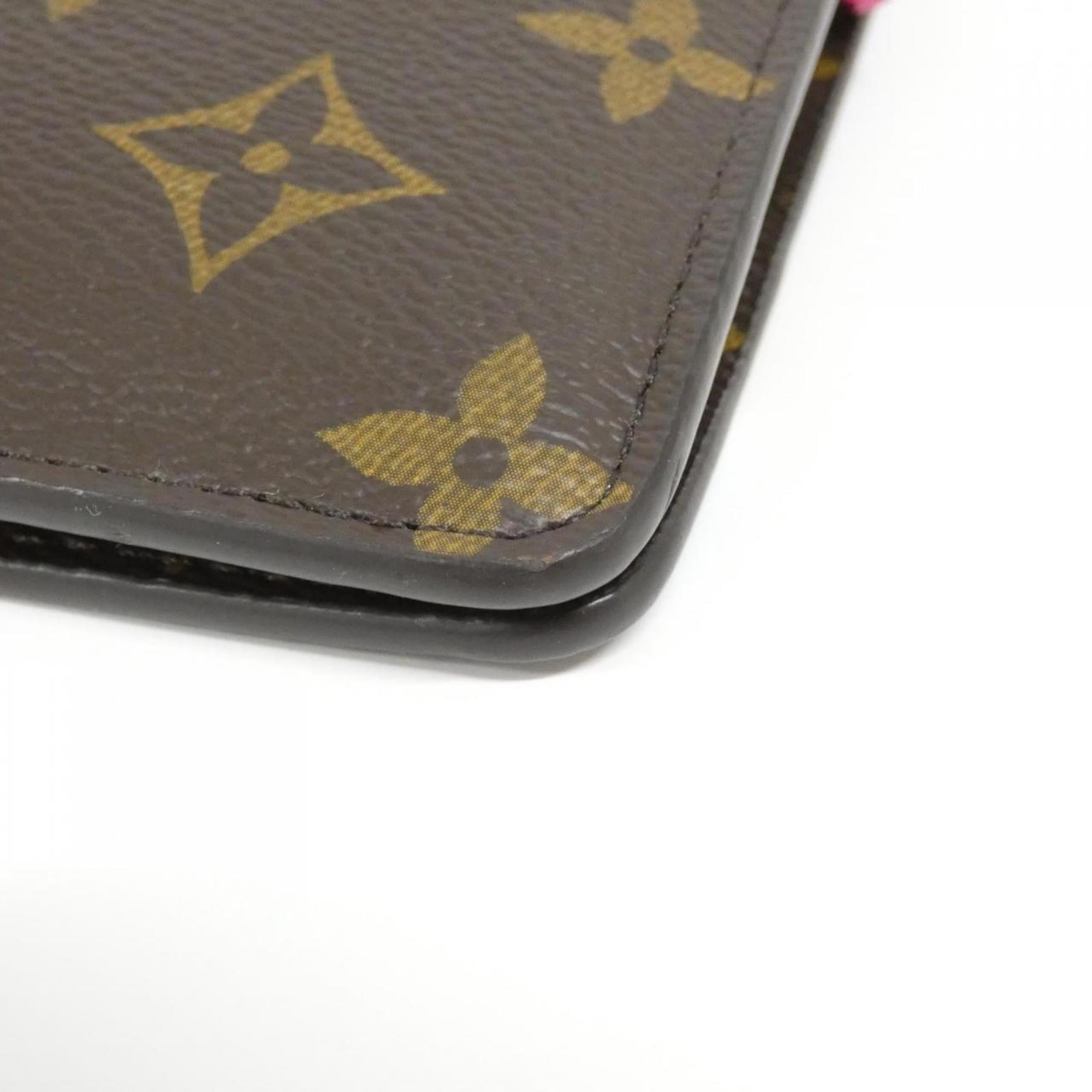 Louis Vuitton Monogram Marron Coated Canvas Handbag Pochette