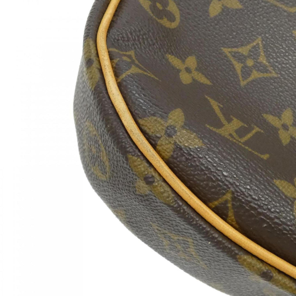 Louis Vuitton Marron Coated Canvas Shoulder Bag