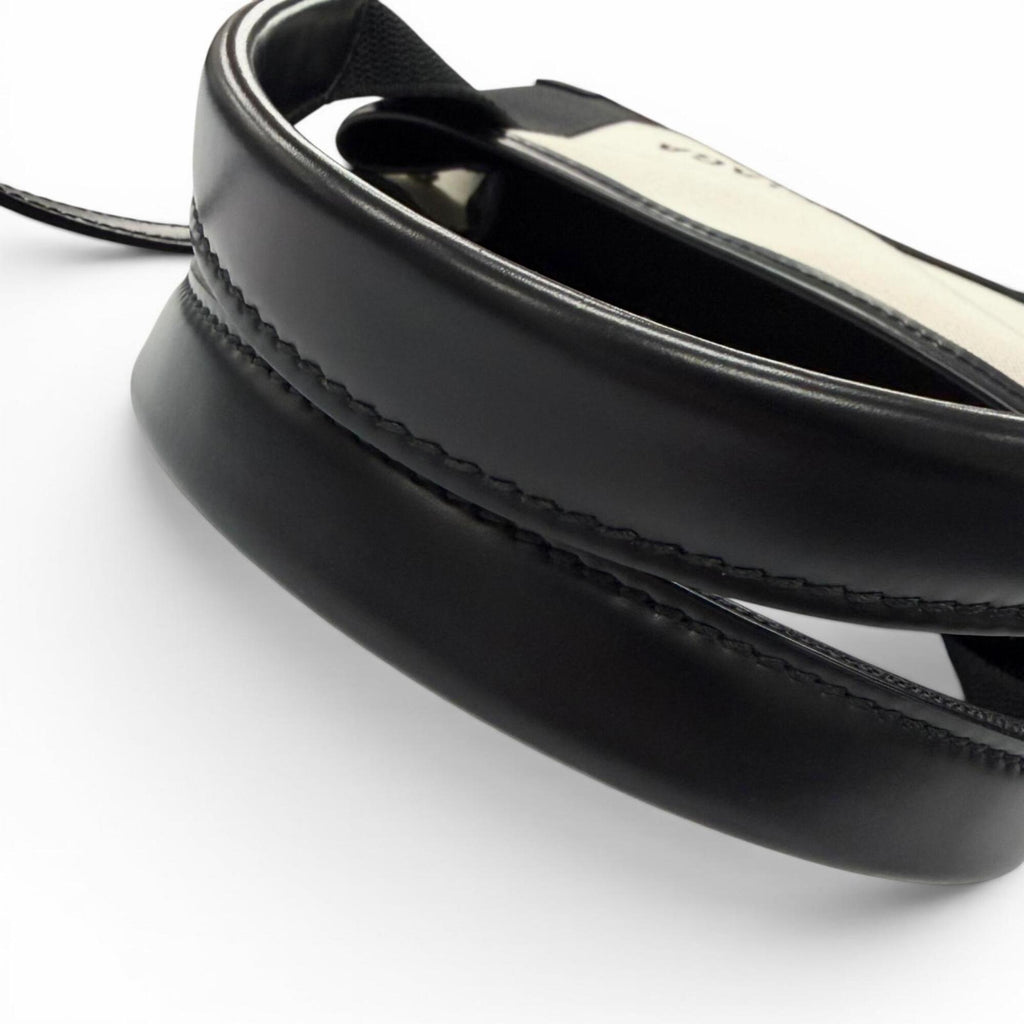 Balenciaga Black Canvas Leather Shoulder