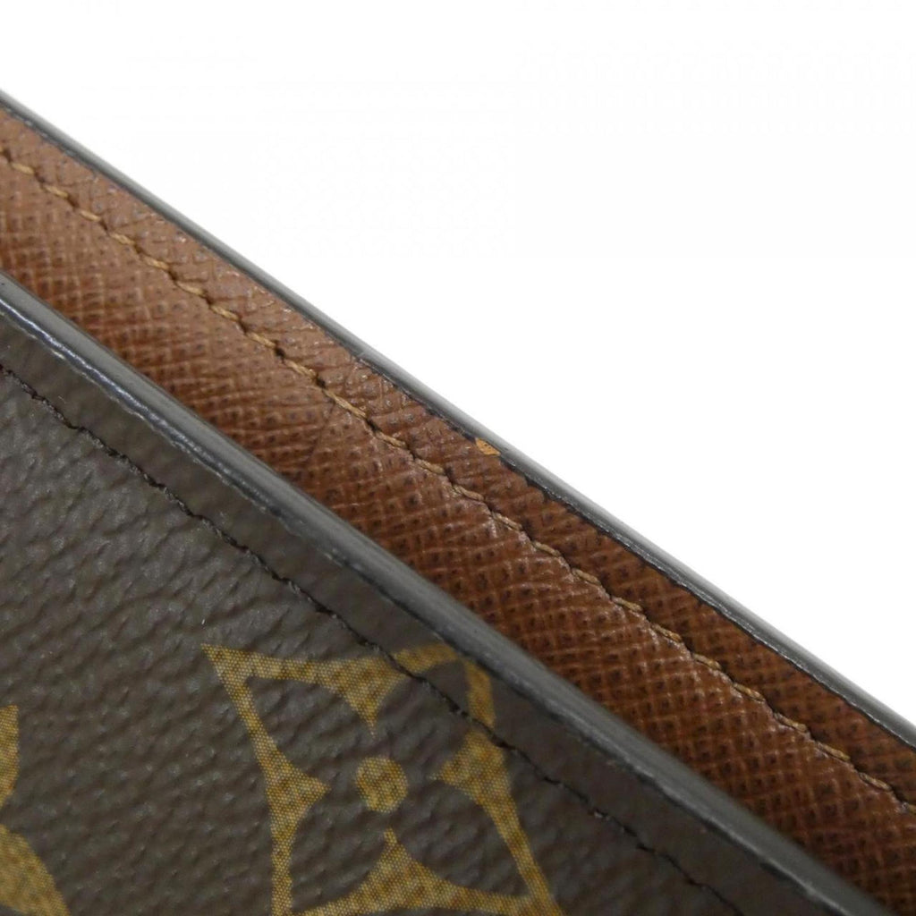 Louis Vuitton Monogram Marron Coated Canvas Long Wallet