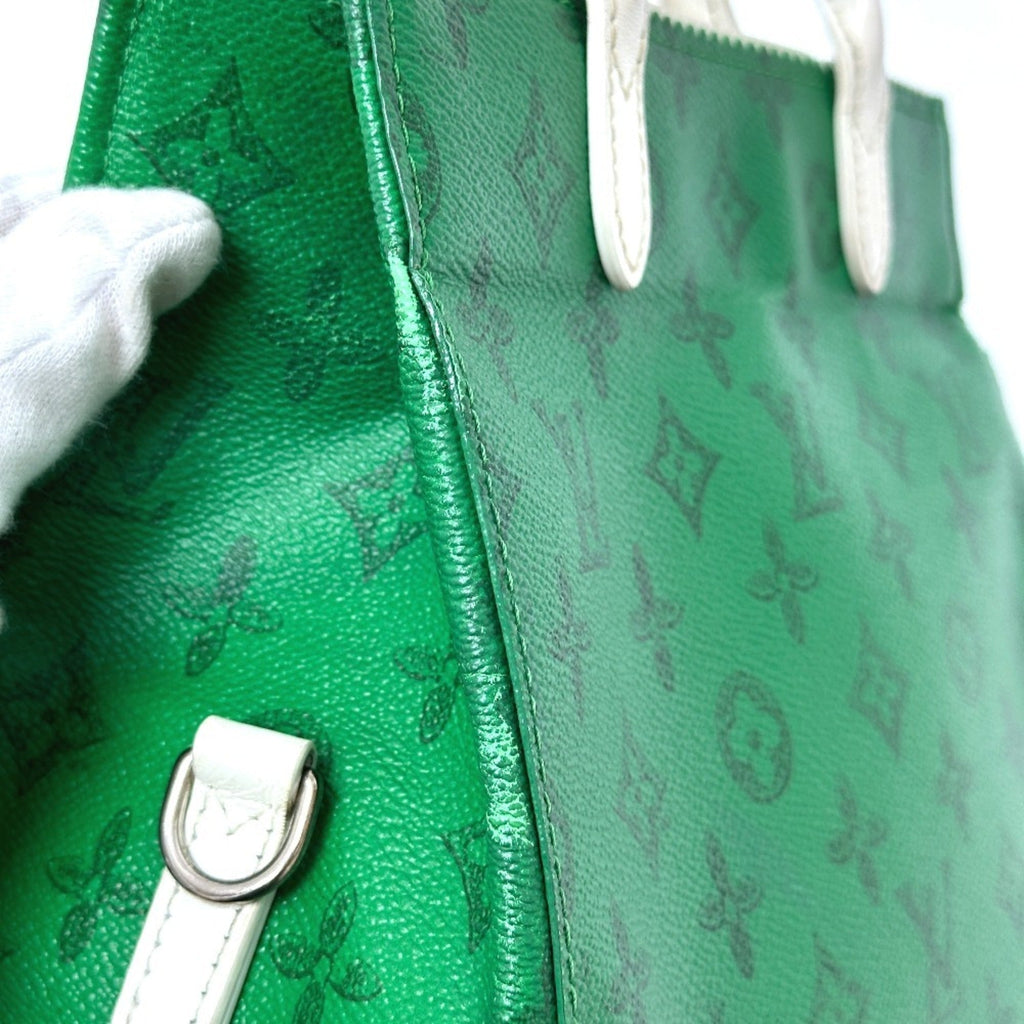 Louis Vuitton Green Monogram Handbag