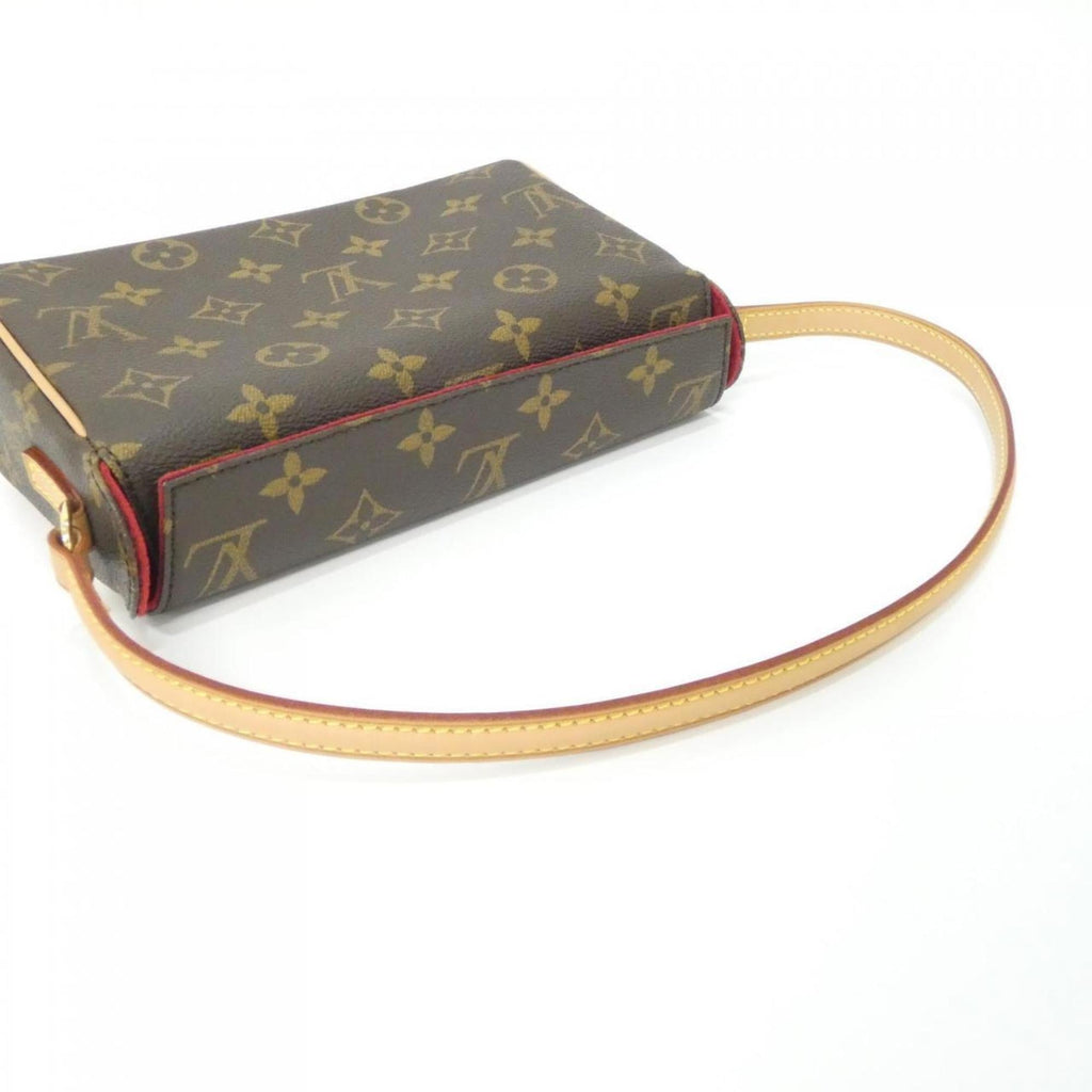 Louis Vuitton Brown Coated Canvas Handbag