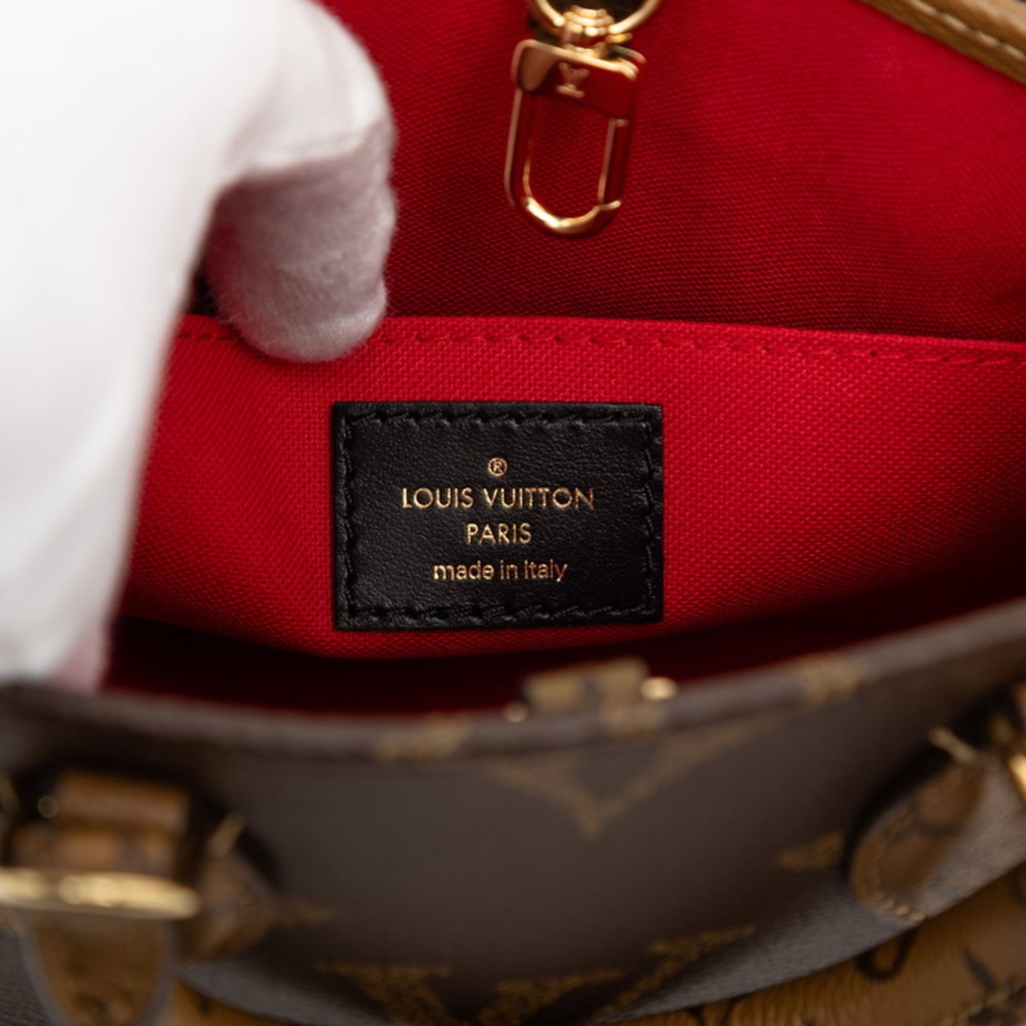 Louis Vuitton Brown Pvc Leather Handbag Shoulder Bag