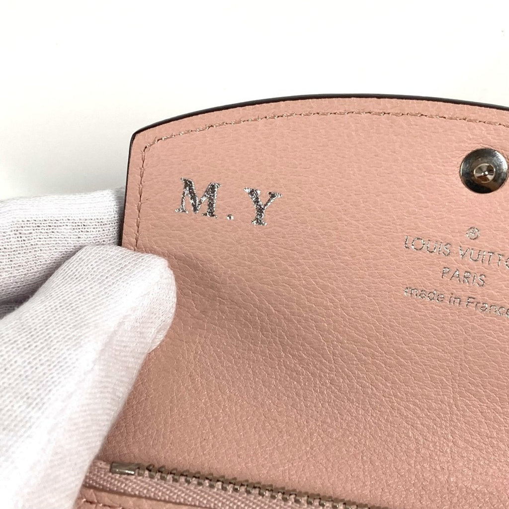 Louis Vuitton Magnolia Pink Mahina Leather Wallet