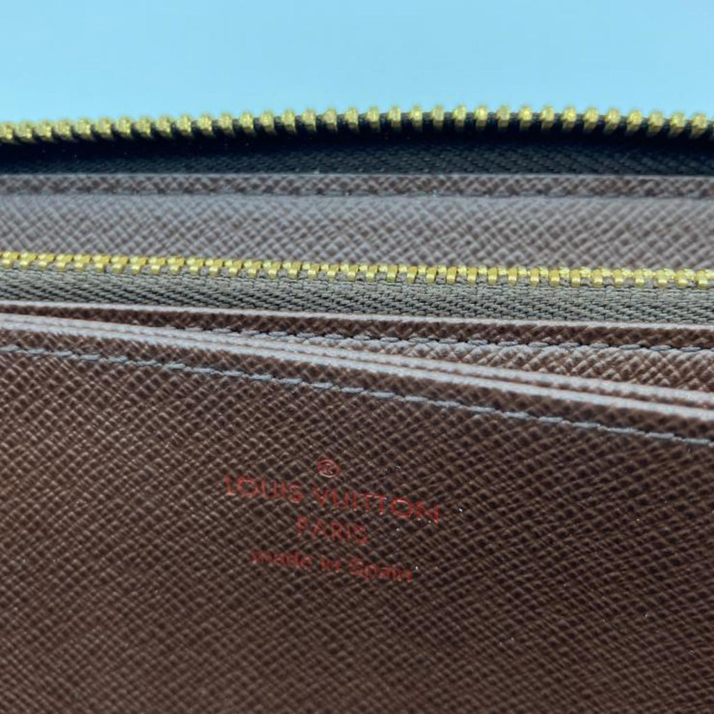 Louis Vuitton Brown Damier Canvas Damier Canvas Long Wallet