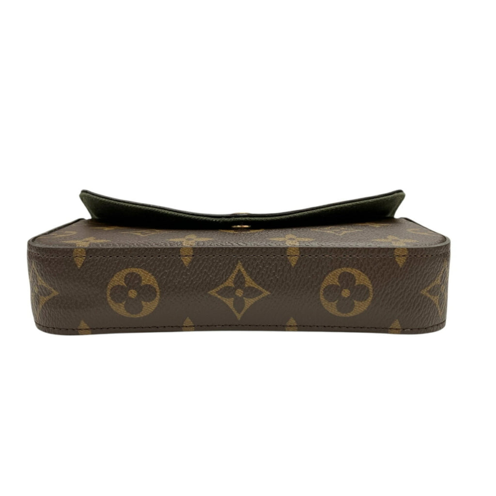 Louis Vuitton Brown Monogram Pochette Shoulder Bag