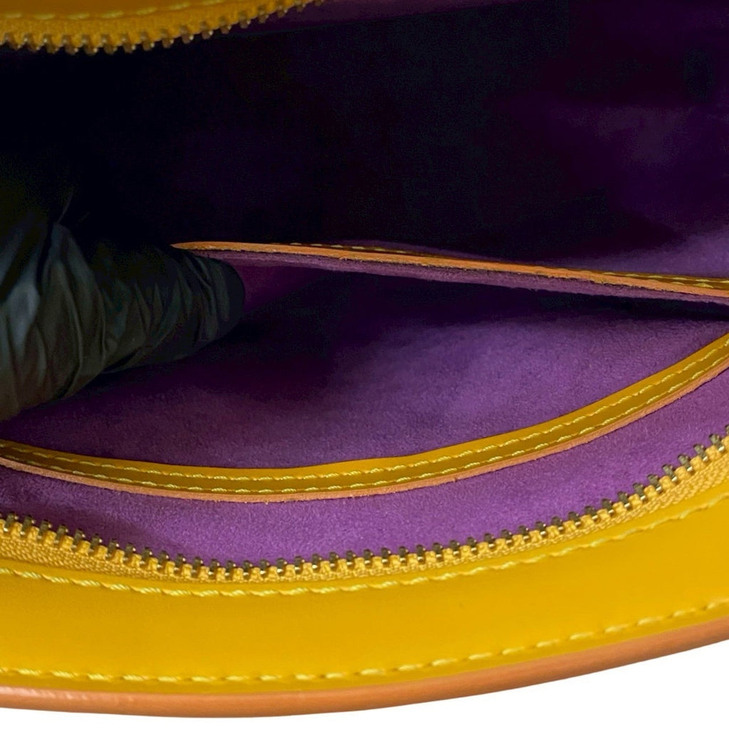 Louis Vuitton Yellow Epi Leather Handbag