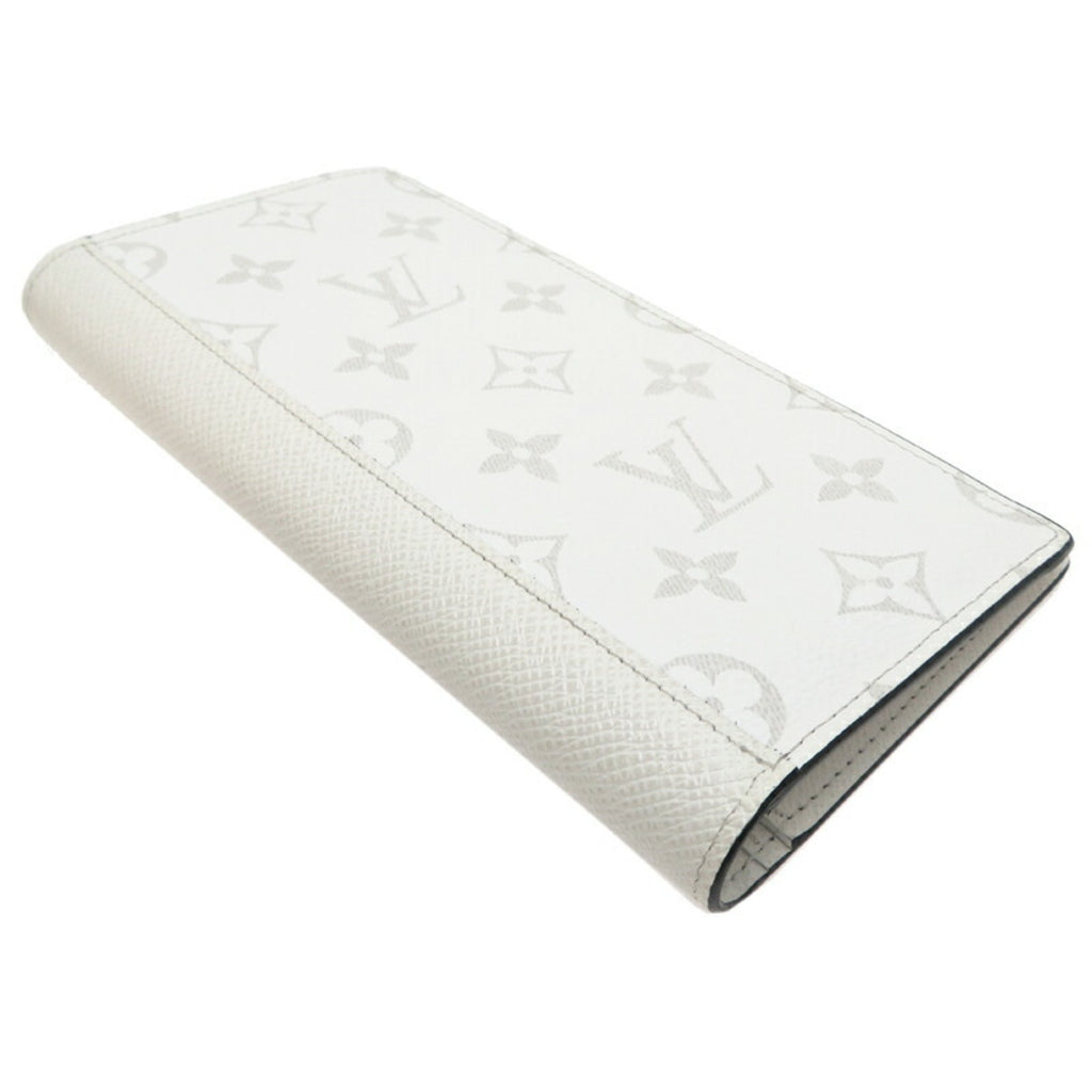 Louis Vuitton White Taigarama Long Wallet