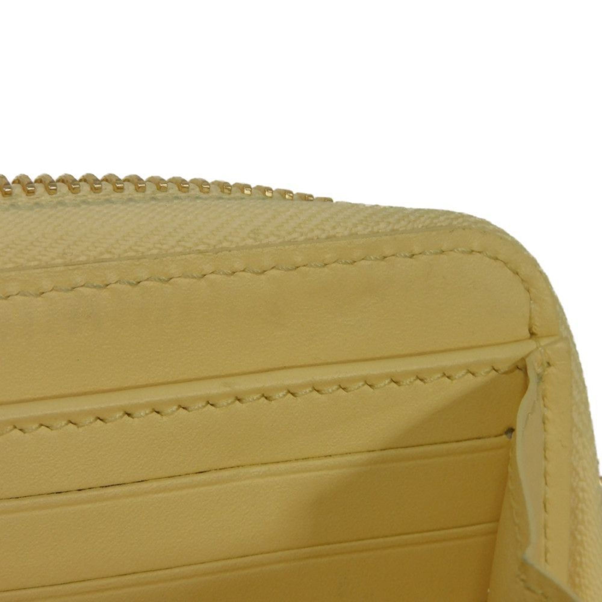 Louis Vuitton Monogram Jaune Yellow Leather Coin Purse/Coin Case