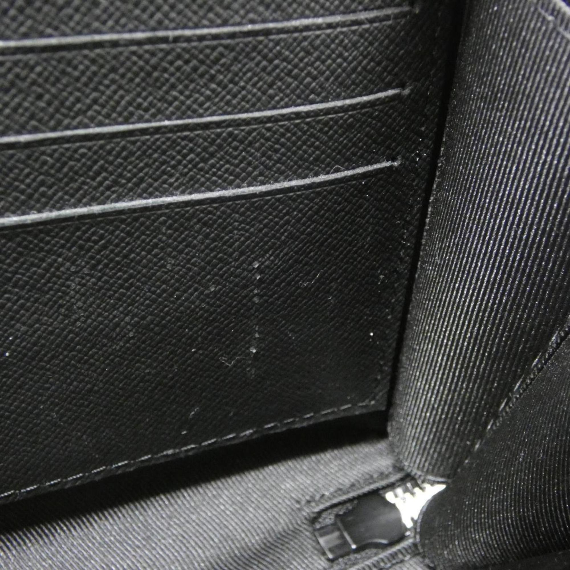 Louis Vuitton Black Coated Canvas Shoulder Bag