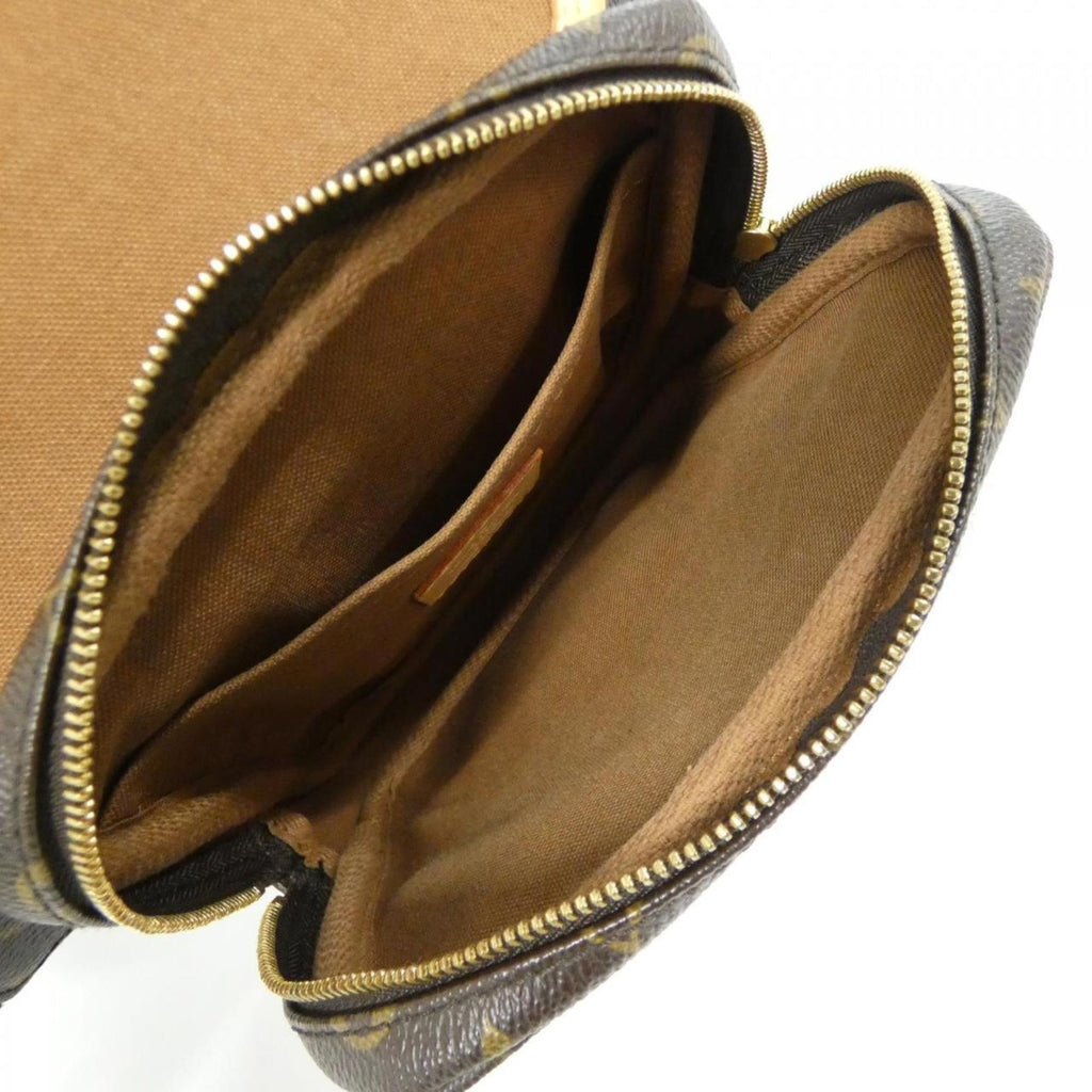 Louis Vuitton Marron Coated Canvas Shoulder Bag